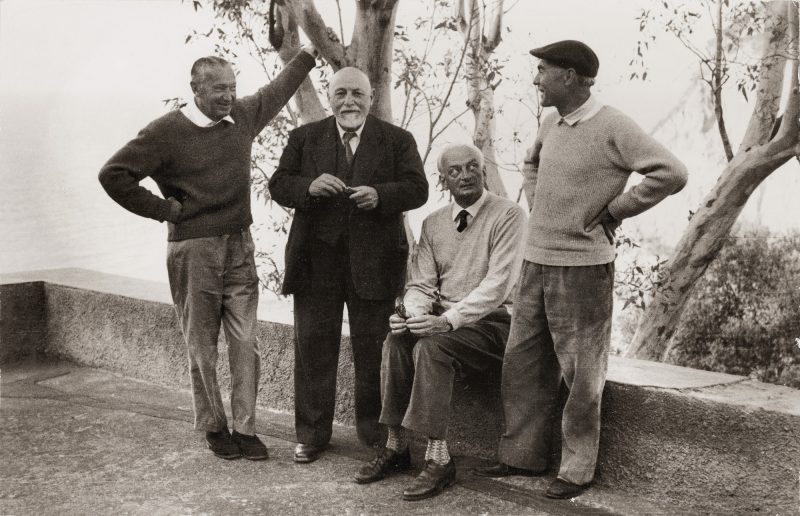 Auf Ischia mit Hans Purrmann, Richard Parrisius und Eduard Bargheer