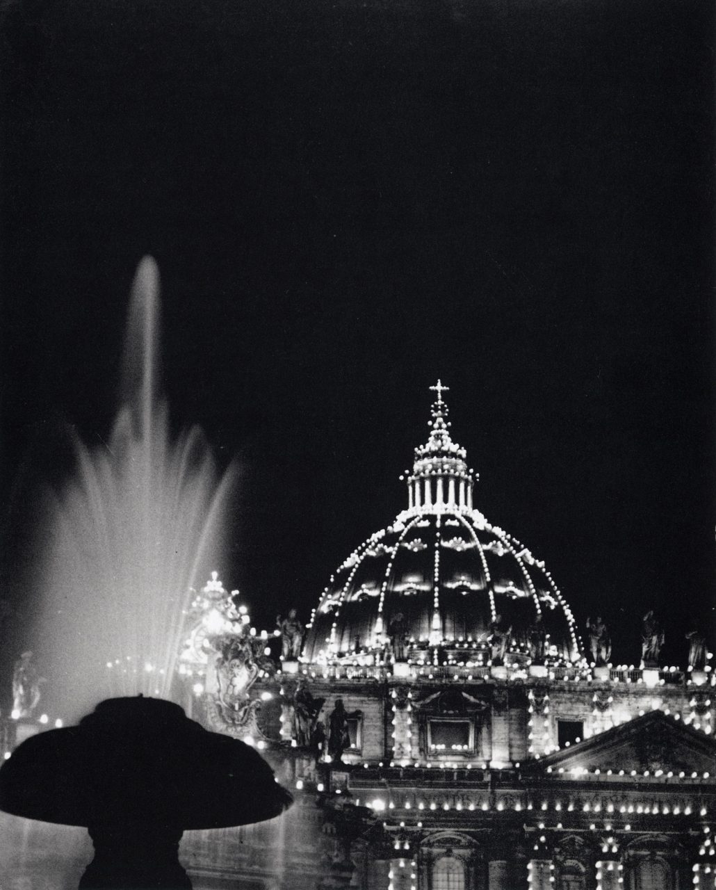 Rome, St. Peter’s by Torchlight