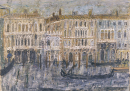 Venice, Palazzi on the Canal Grande 1956